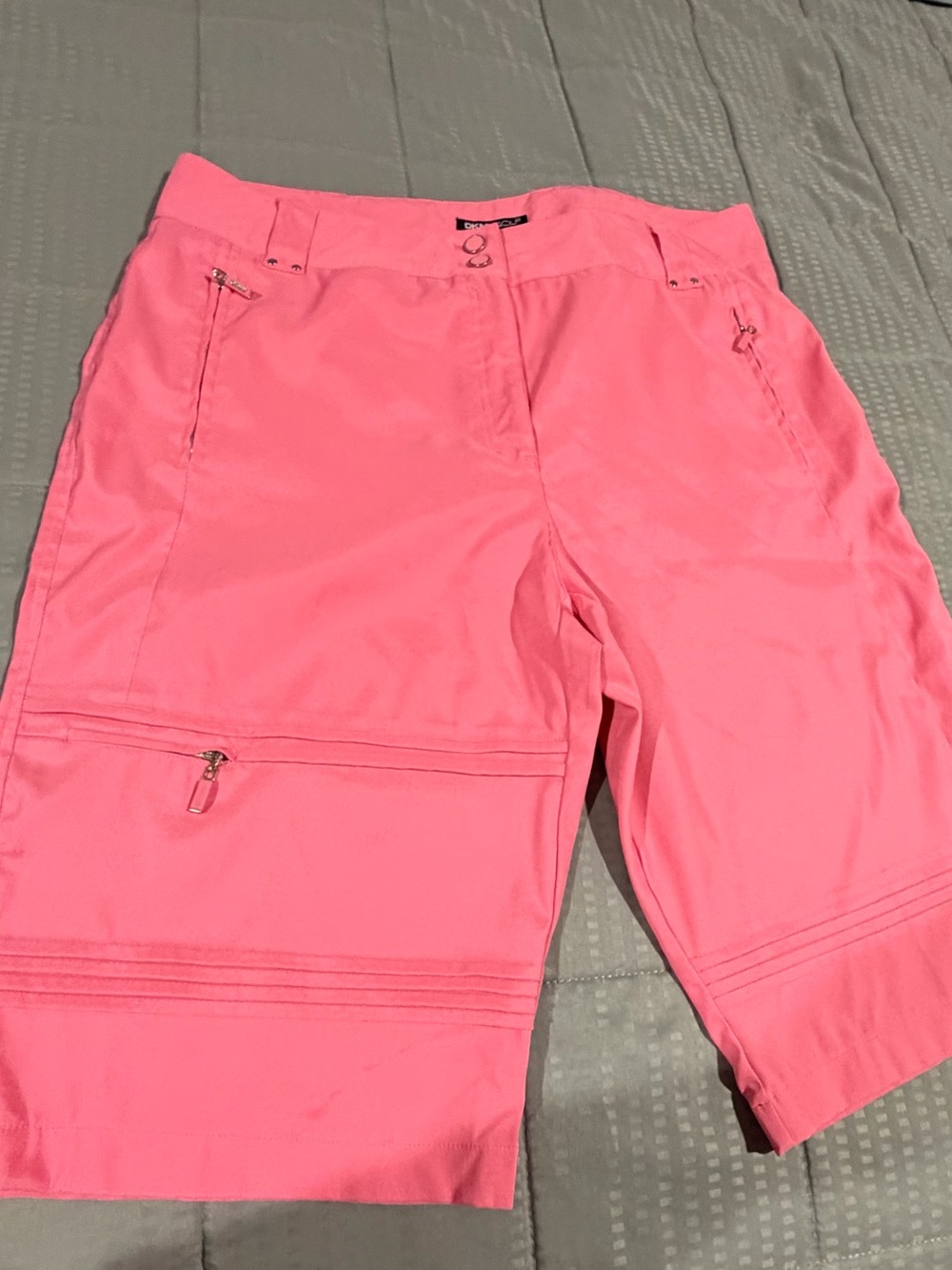 Women's Mid-Length Golf Shorts - Pink